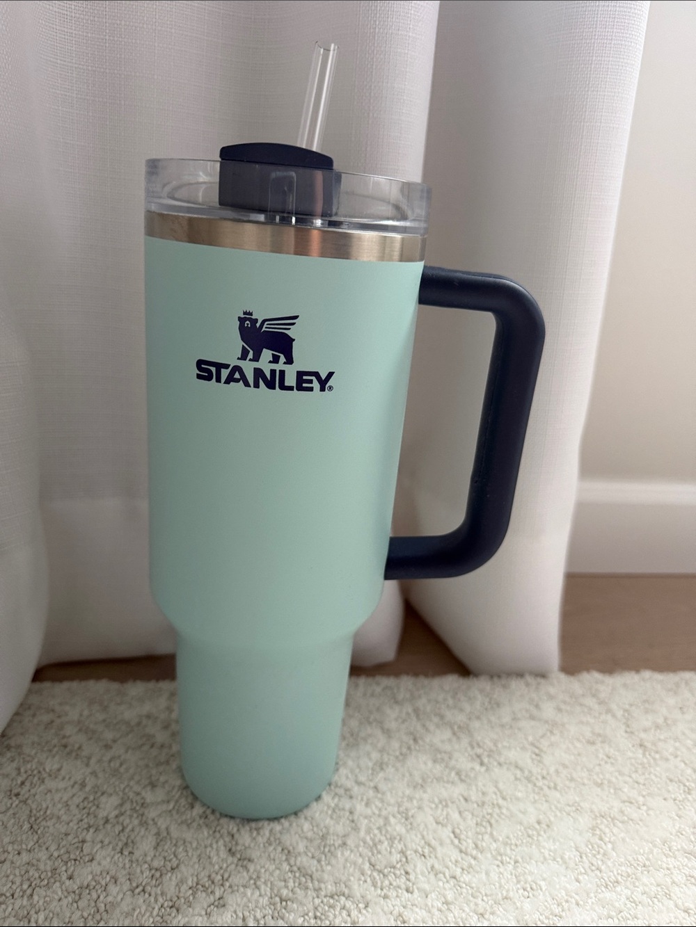 40 oz Stanley Watercolor blue